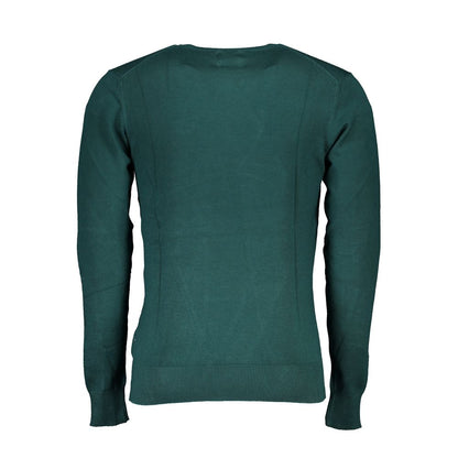 Gianmarco Venturi Verde Viscose Mens Sweater