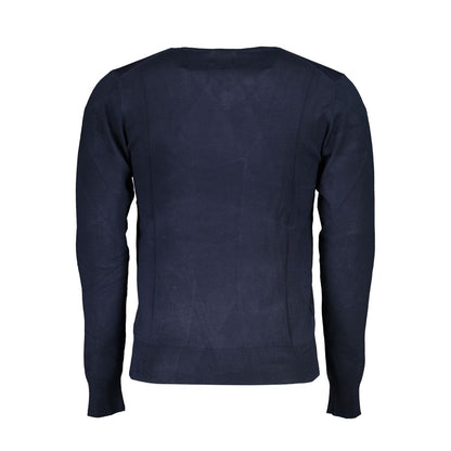 Gianmarco Venturi Blue Viscose Sweatshirt