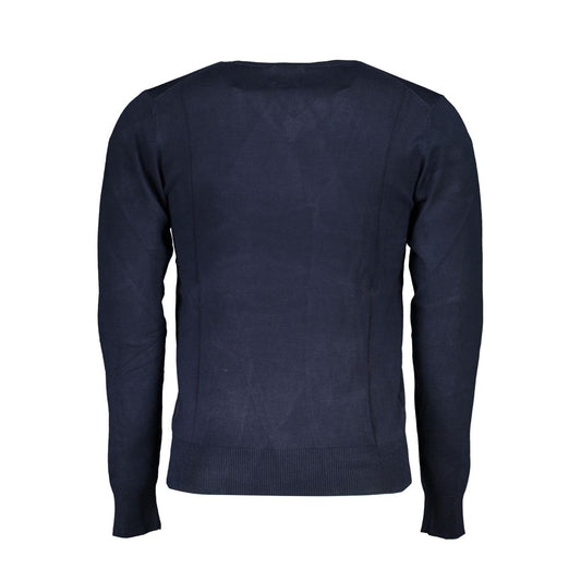 Gianmarco Venturi Blue Viscose Sweatshirt