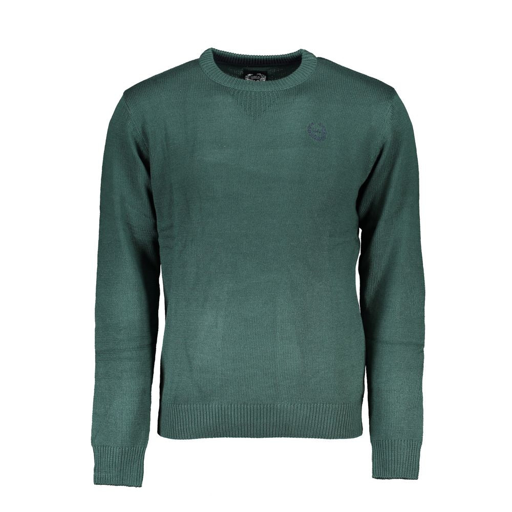Gianmarco Venturi Green Cotton Sweatshirt