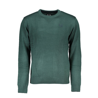 Gianmarco Venturi Green Cotton Sweatshirt