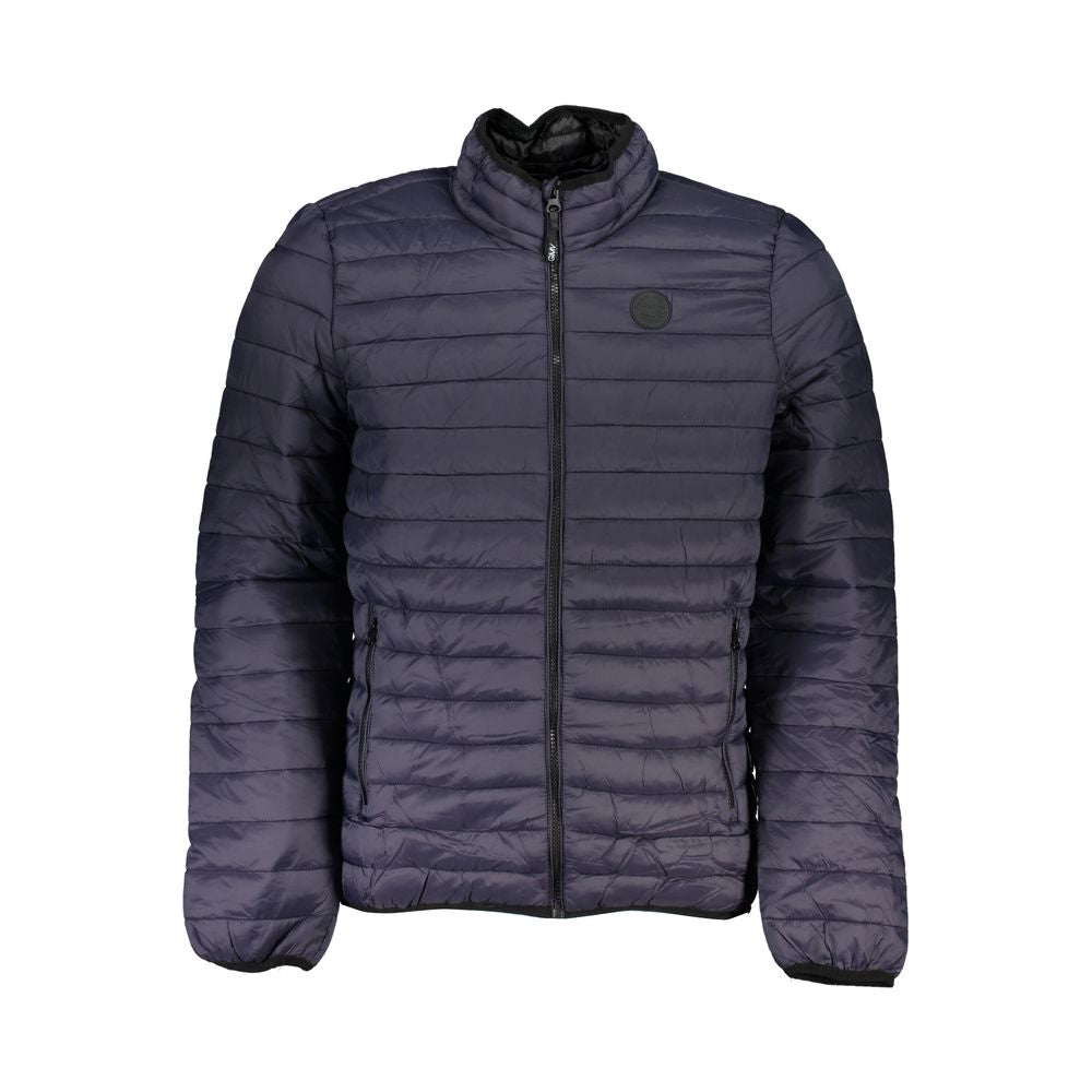 Gianmarco Venturi Blue Polyamide Shell Jacket