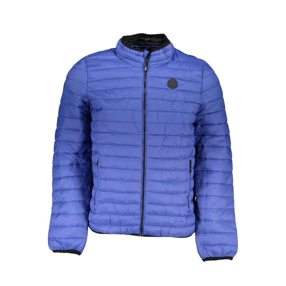 Gianmarco Venturi Blue Polyamide Shell Jacket