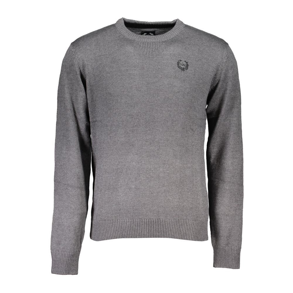Gianmarco Venturi Gray Cotton Sweatshirt