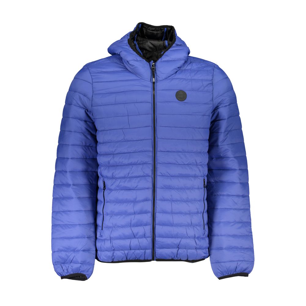 Gianmarco Venturi Blue Polyamide Shell Jacket