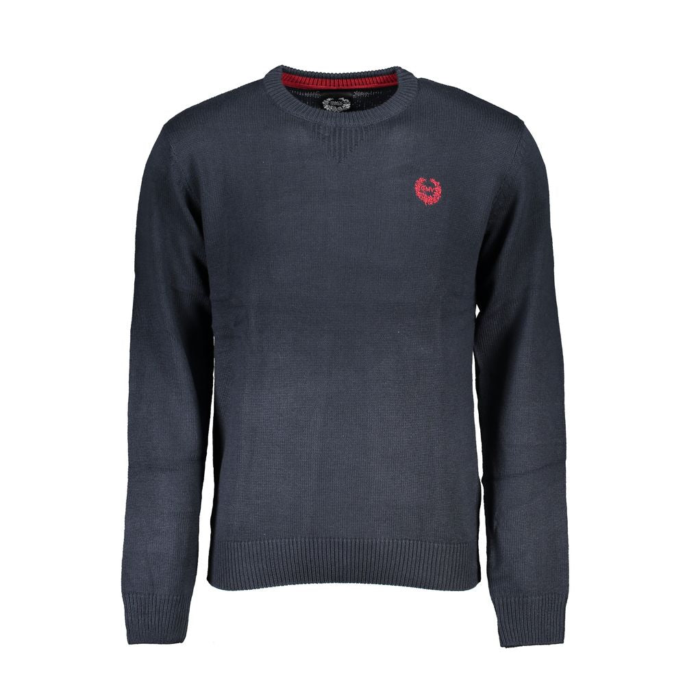 Gianmarco Venturi Blue Cotton Sweatshirt
