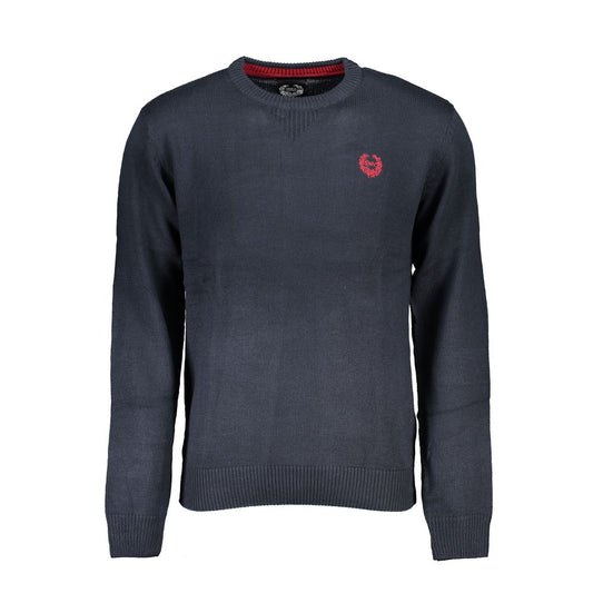 Gianmarco Venturi Blue Cotton Sweatshirt