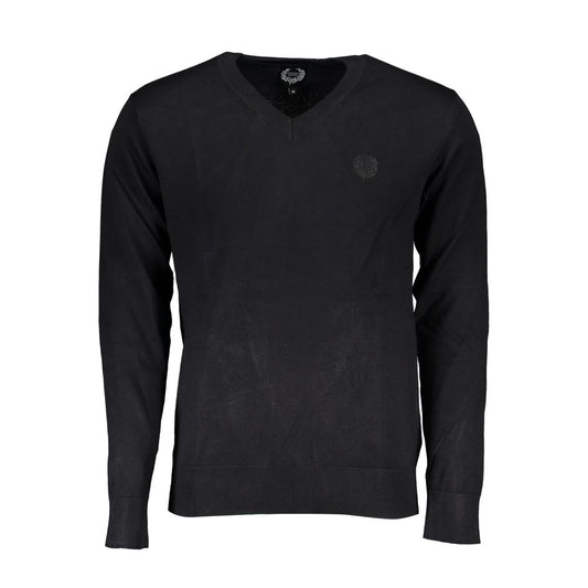 Gianmarco Venturi Black Viscose Sweatshirt