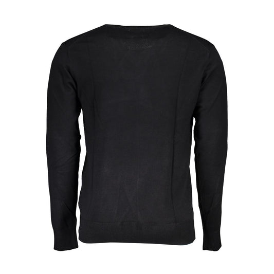 Gianmarco Venturi Black Viscose Sweatshirt