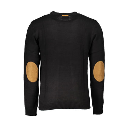Gianmarco Venturi Black Cotton Sweatshirt