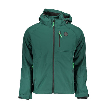 Gianmarco Venturi Green Polyester Shell Jacket