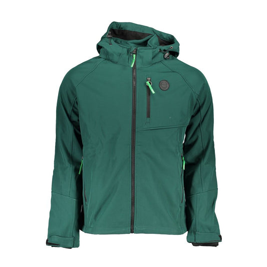 Gianmarco Venturi Green Polyester Shell Jacket