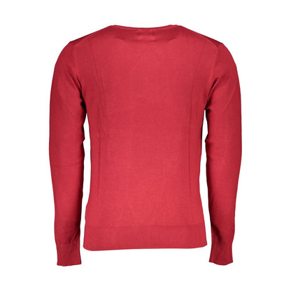 Gianmarco Venturi Red Viscose Sweatshirt