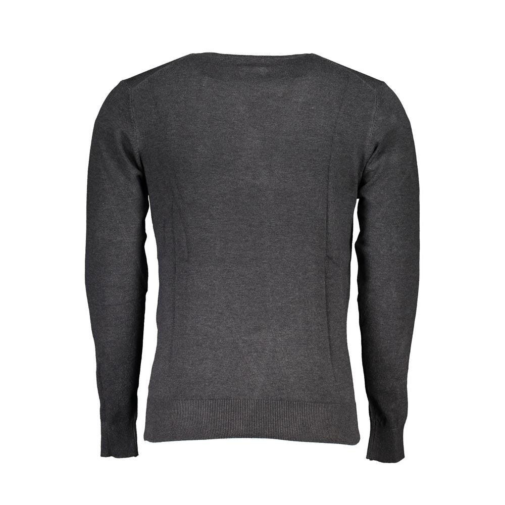 Gianmarco Venturi Gray Viscose Sweatshirt