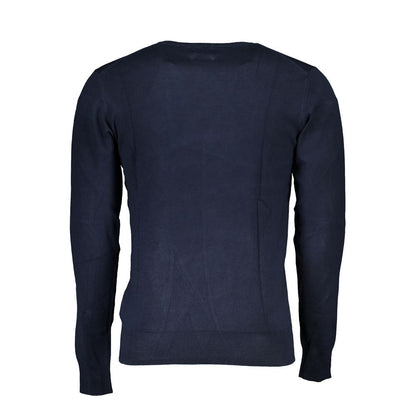 Gianmarco Venturi Blue Viscose Sweatshirt