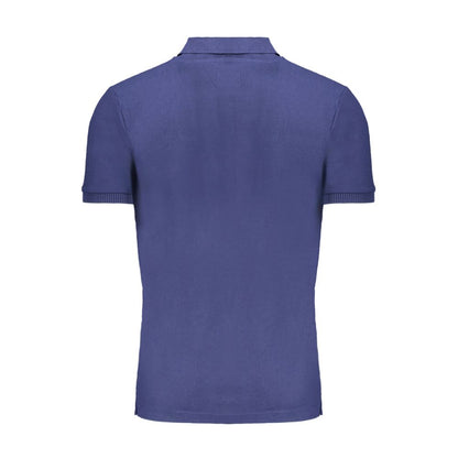 Gianmarco Venturi Blue Cotton Men's Polo Shirt