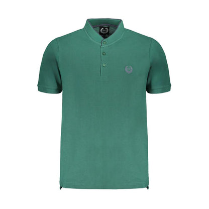 Gianmarco Venturi Verde Cotton Men Polo Shirt