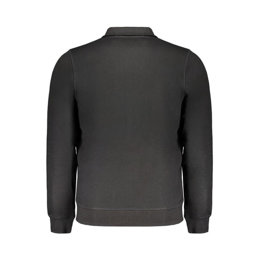 Gianmarco Venturi Black Cotton Men's Sweatshirt