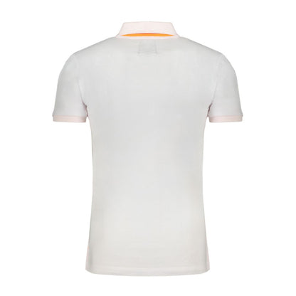 Gianmarco Venturi White Cotton Men Polo Shirt