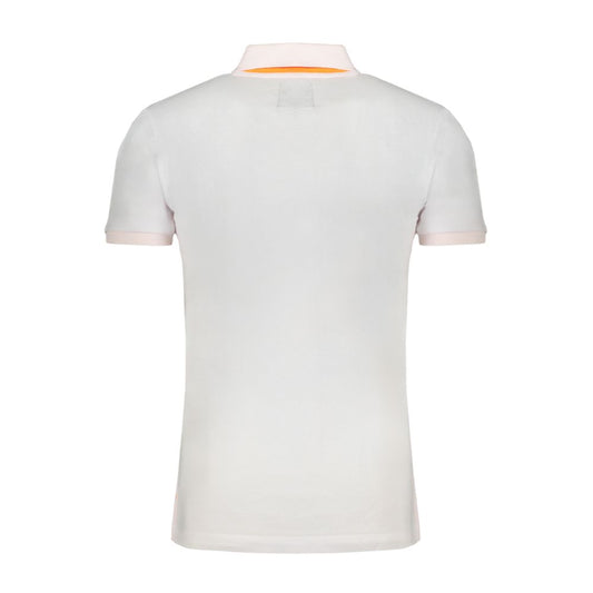 Gianmarco Venturi White Cotton Polo Shirt