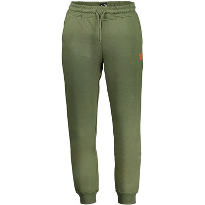 Gianmarco Venturi Verde Cotton Men's Trousers