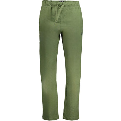 Gianmarco Venturi Green Cotton Athletic Pants