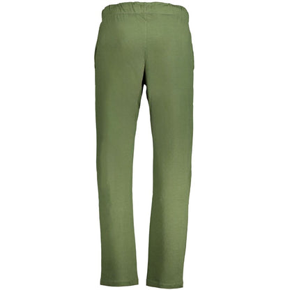 Gianmarco Venturi Green Cotton Athletic Pants