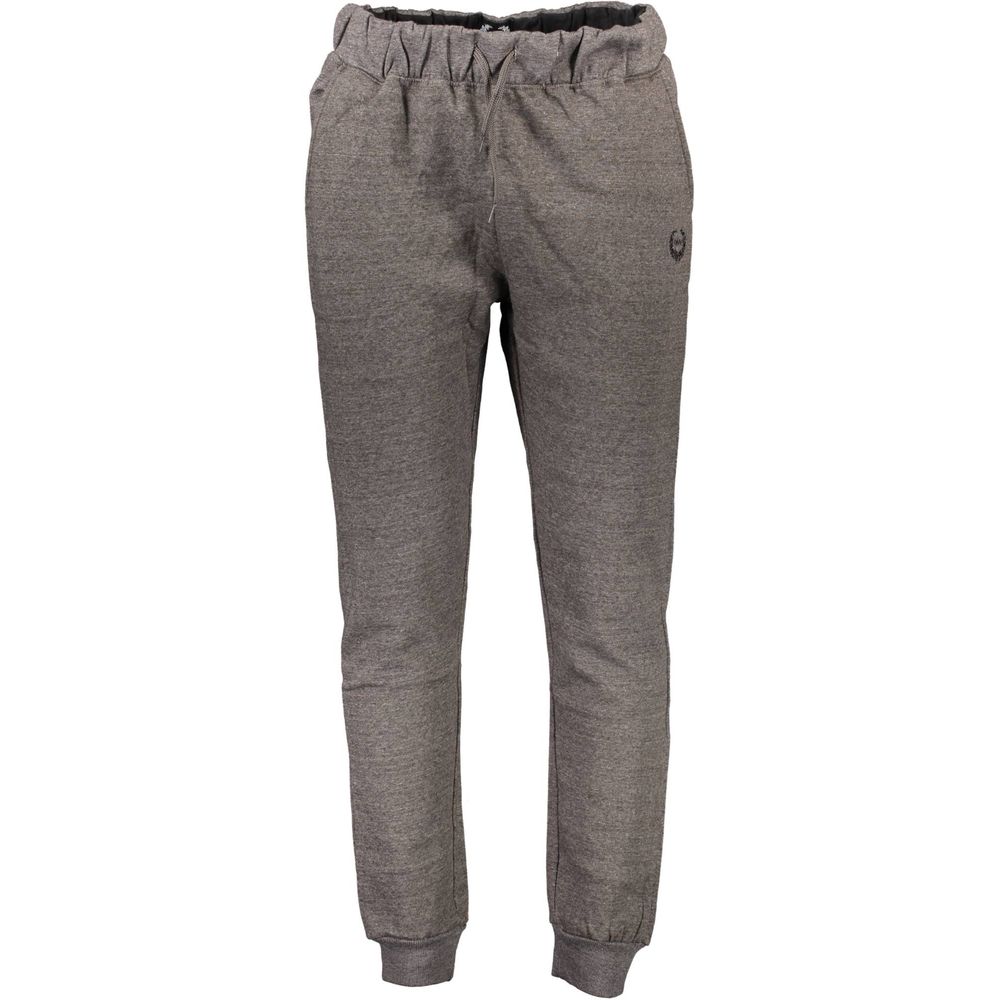 Gianmarco Venturi Grigio Polyester Men's Track Pant