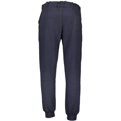Gianmarco Venturi Blue Polyester Men's Track Pant