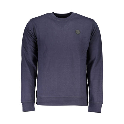 Gianmarco Venturi Blue Cotton Men Sweatshirt