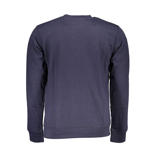 Gianmarco Venturi Blue Cotton Men's Sweatshirt