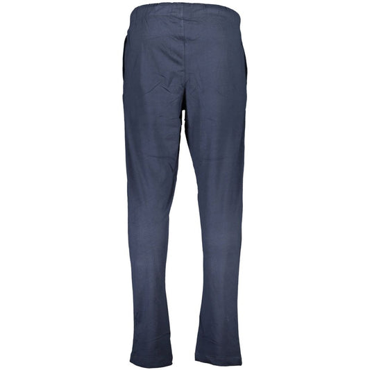 Gianmarco Venturi Blue Cotton Men's Sweatpant