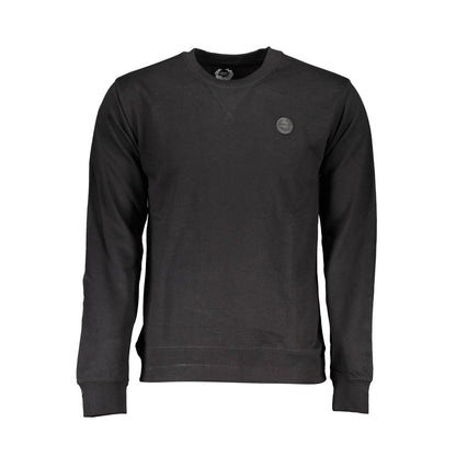 Gianmarco Venturi Black Cotton Men Sweatshirt