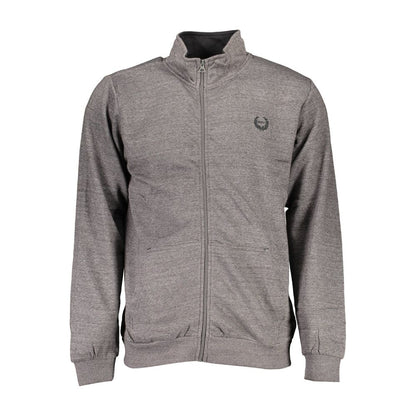 Gianmarco Venturi Gray Polyester Men's Sweatshirt
