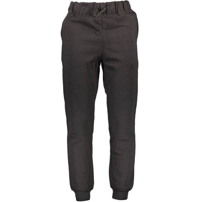 Gianmarco Venturi Black Polyester Men's Track Pant