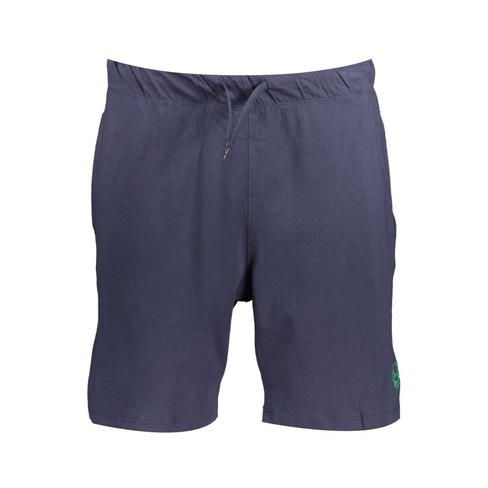 Gianmarco Venturi Blu Cotton Men's Sport Short