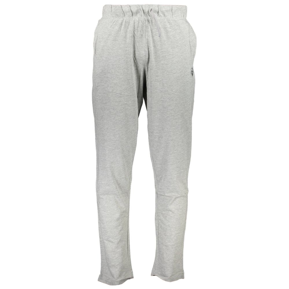 Gianmarco Venturi Grigio Cotton Men's Sweatpant