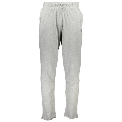 Gianmarco Venturi Grigio Cotton Men's Sweatpant