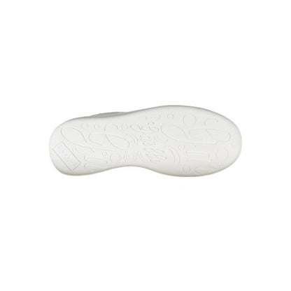 Gaelle Paris Bianco Polyurethane Women Sneaker