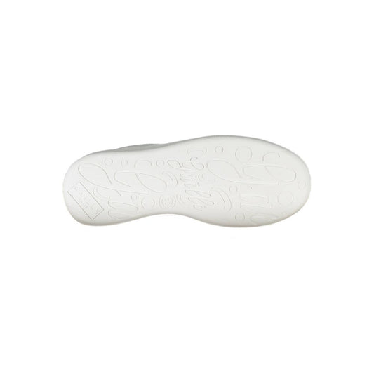 Gaelle Paris Bianco Polyurethane Women Sneaker