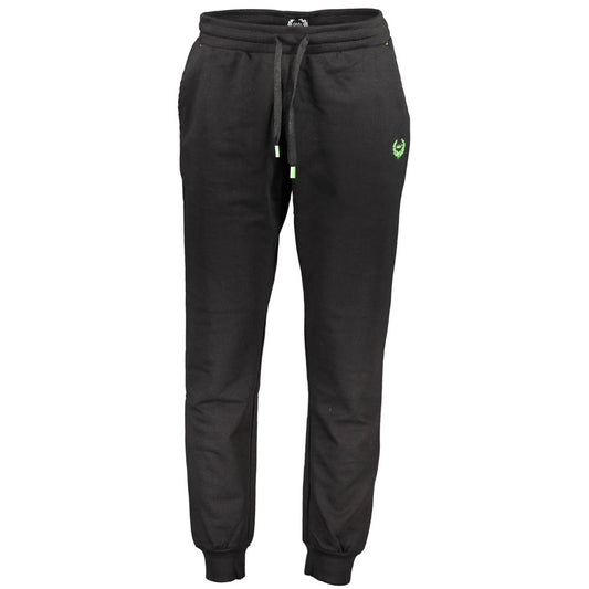 Gianmarco Venturi Nero Cotton Men's Trackpant