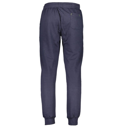 Gianmarco Venturi Blu Cotton Men's Sweatpant