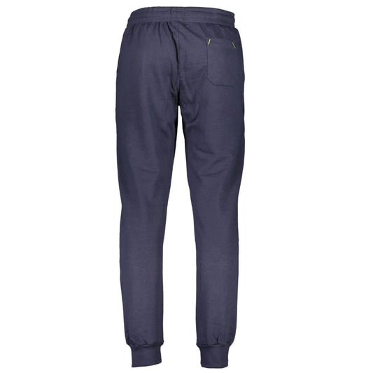 Gianmarco Venturi Blu Cotton Men's Sweatpant