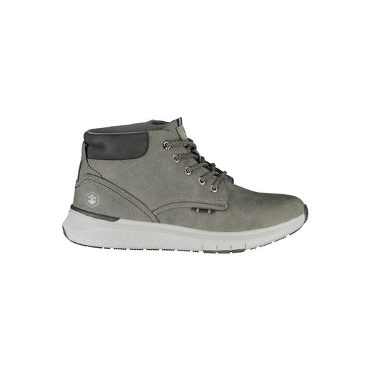 Lumberjack Grigio Polyester Mens Sneaker