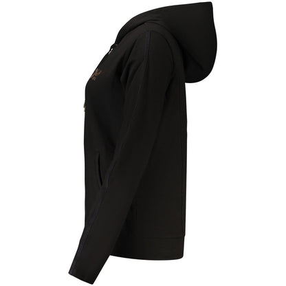 Freddy Black Cotton Women's Hoodie