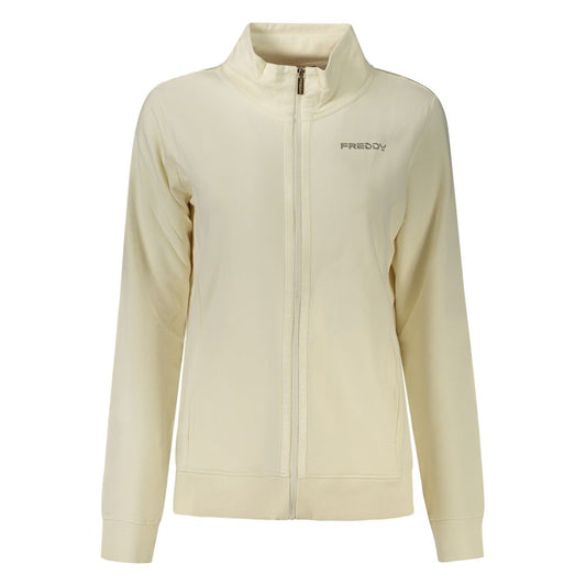 Freddy White Cotton Women Sweatshirt