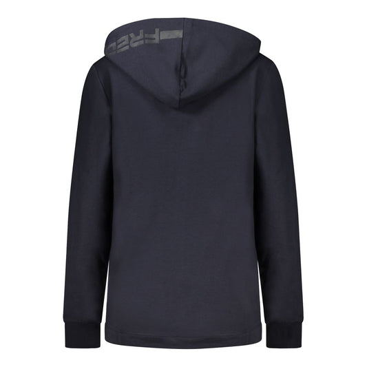 Freddy Blue Cotton Women Sweatshirt