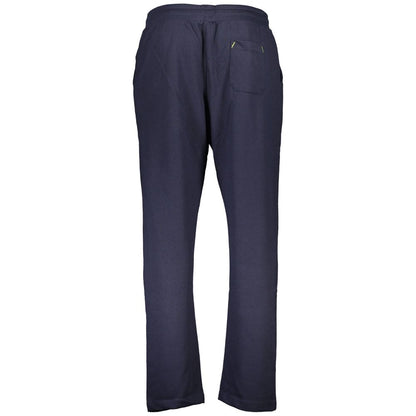 Gianmarco Venturi Blue Cotton Men's Sweatpant