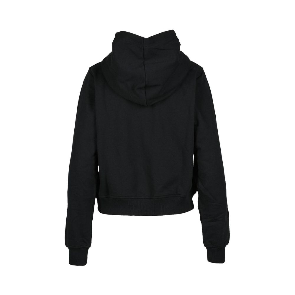 Diesel Schwarzer Baumwoll-Hoodie