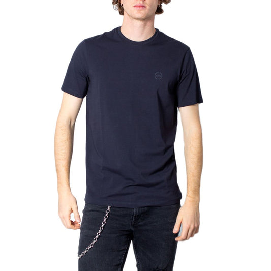 Armani Exchange Blue Cotton Clothing